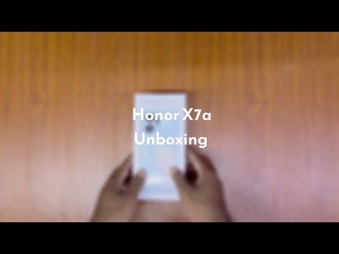 Honor X7a Unboxing