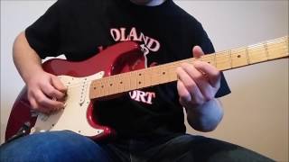 Pearl Jam The Fixer Guitar Cover (Lead Parts)