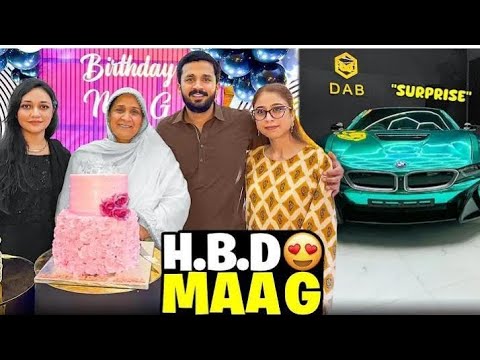 surprise birthday arranged for Maa g/rajab family/rajab family new vlog today/rajab family vlogs New