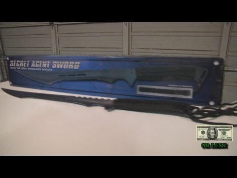Episode 2 - Testing the "Secret Agent Sword"