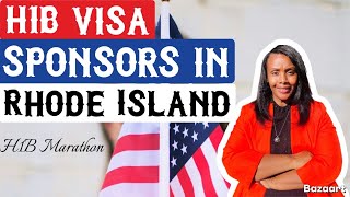 RHODE ISLAND SCHOOLS THAT SPONSOR H1B VISA!! H1B MARATHON 2025!!