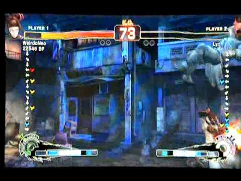 WeirdoNeo [Juri] vs Lydouble [Turbo Dudley] SSF4 Ranked Matches