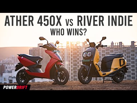 River Indie vs Ather 450X: The better electric scooter is? | PowerDrift