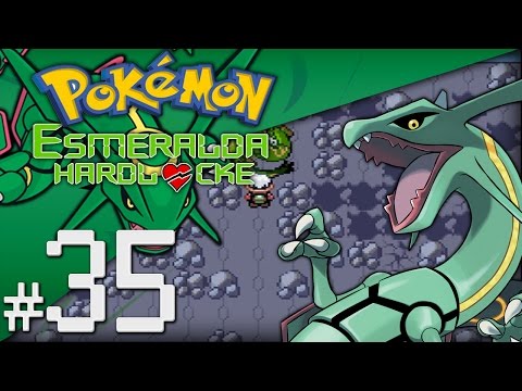 Pokémon Esmeralda Hard-Locke EP.35 Rayquaza y el mega Puzzle