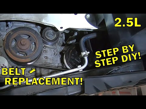 2013-2018 Nissan Altima Belt Replacement [2.5L QR25DE]