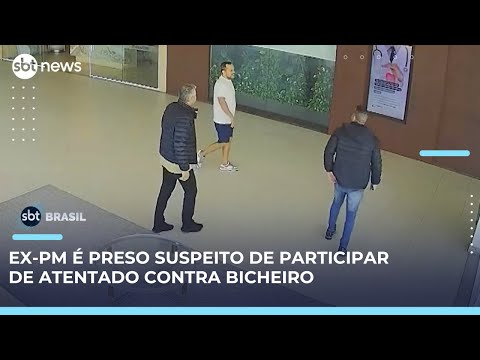 Ex-PM suspeito de participação em atentado contra bicheiro é preso no Rio | #SBTBrasil