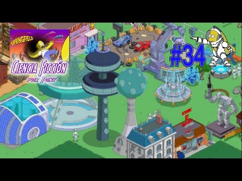 Los Simpson Springfield "Ciencia Ficción, Cap. 34 - Impresora al 17 y la Torre de oficinas" por Tony
