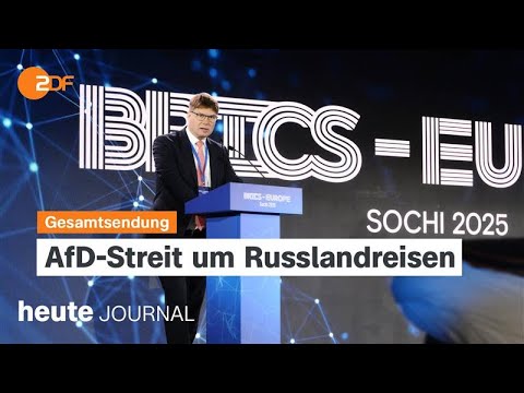 heute journal vom 16.11.2025 Rentenstreit, Klimaschutz, Antarktis-Expedition, Natur, AfD in Russland