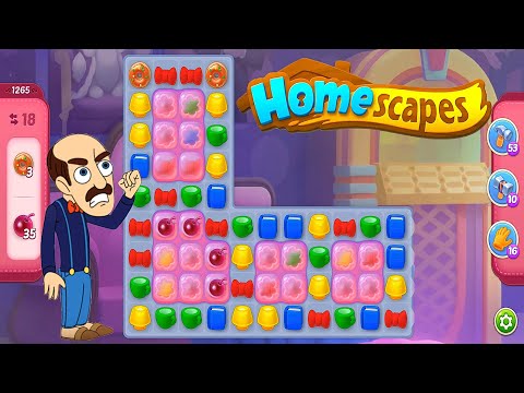 Homescapes - Level 1265 Super Hard Level Gameplay Walkthrough - New Update