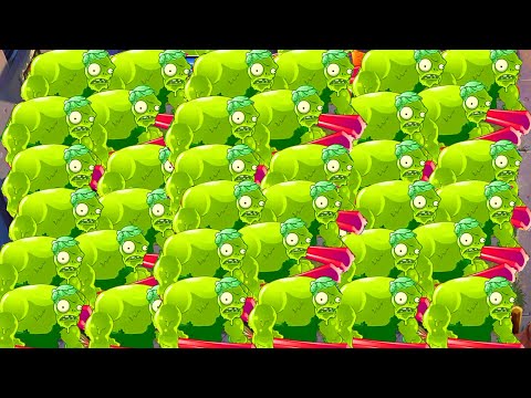 PvZ 2 V9.3.1 - The Power Of The Zoybean Pod Vs Turkey-pult | Plants Vs Zombies2