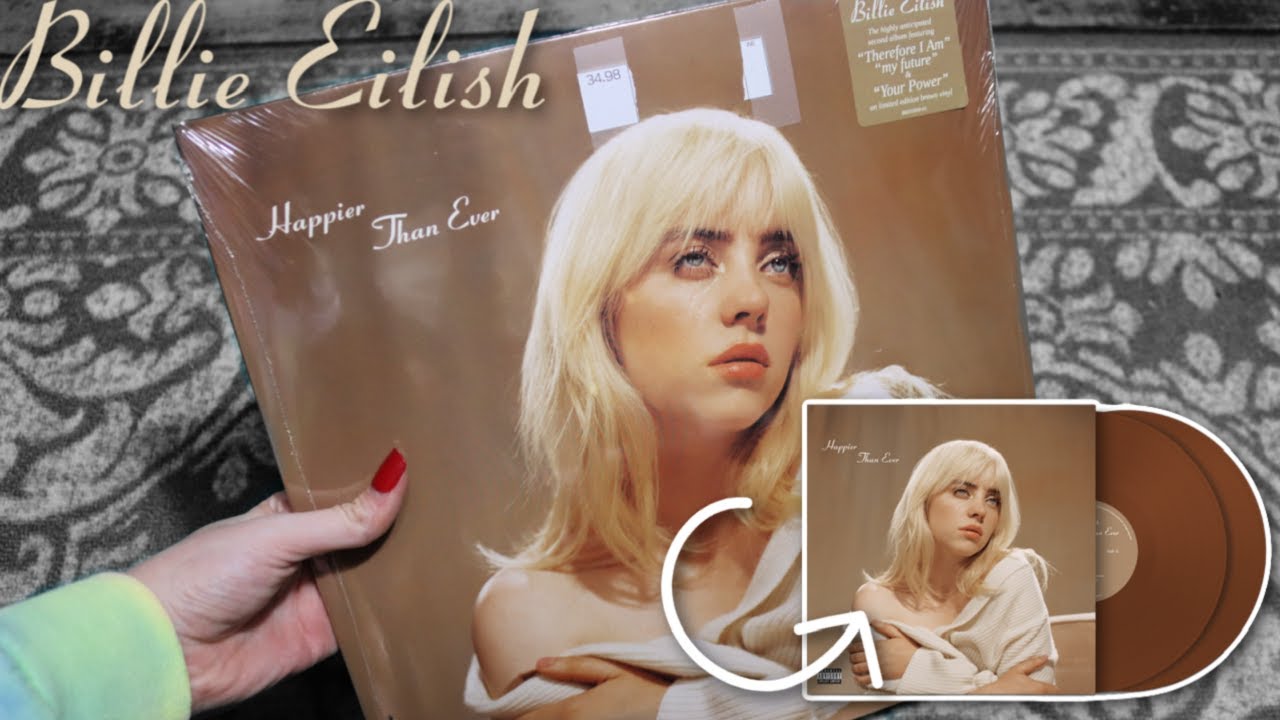 Watch video Billie Eilish: Happier Than Ever INDIE EXCLUSIVE VINYL UNBOXING | Brown Pressing Now Billie Eilish: Happier Than Ever INDIE EXCLUSIVE VINYL UNBOXING | Brown Pressing