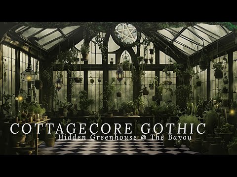 Gothic Greenhouse Ambience with Wind & WindChimes, featuring Mayworths Glasshouse - Once Upon a Vale