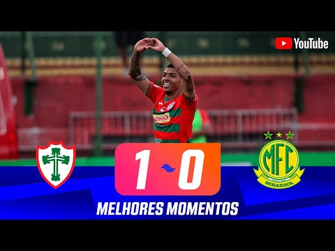 Gols e lances de Portuguesa x Mirassol