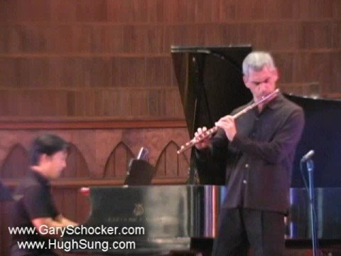 Gary Schocker and Hugh Sung play Hindemith Flute Sonata