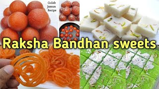 4 Raksha Bandhan special Sweets Recipes - Rakhi instant sweets | deserts Recipe | how to make sweets