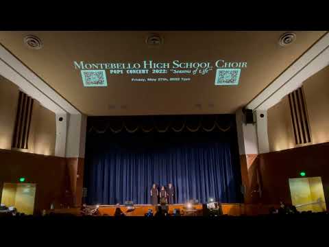 Montebello High School Choirs - "This Is The Moment",  from Jekyll & Hyde