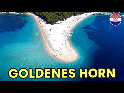 Brac: Here is the most beautiful beach in Croatia! Golden Horn • Croatia 4K