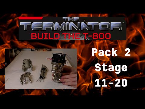 Agora Models & Hachette Bau den Terminator T-800 Pack 2 / Stage 11 - 20!