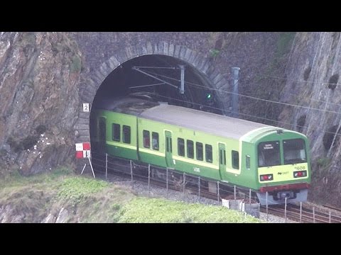 IE 8500 Class Dart Train number 8608 - Bray to Greystones, Wicklow