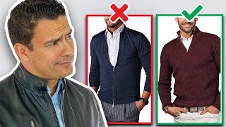 How To Style A Shirt & Sweater As An Adult Man