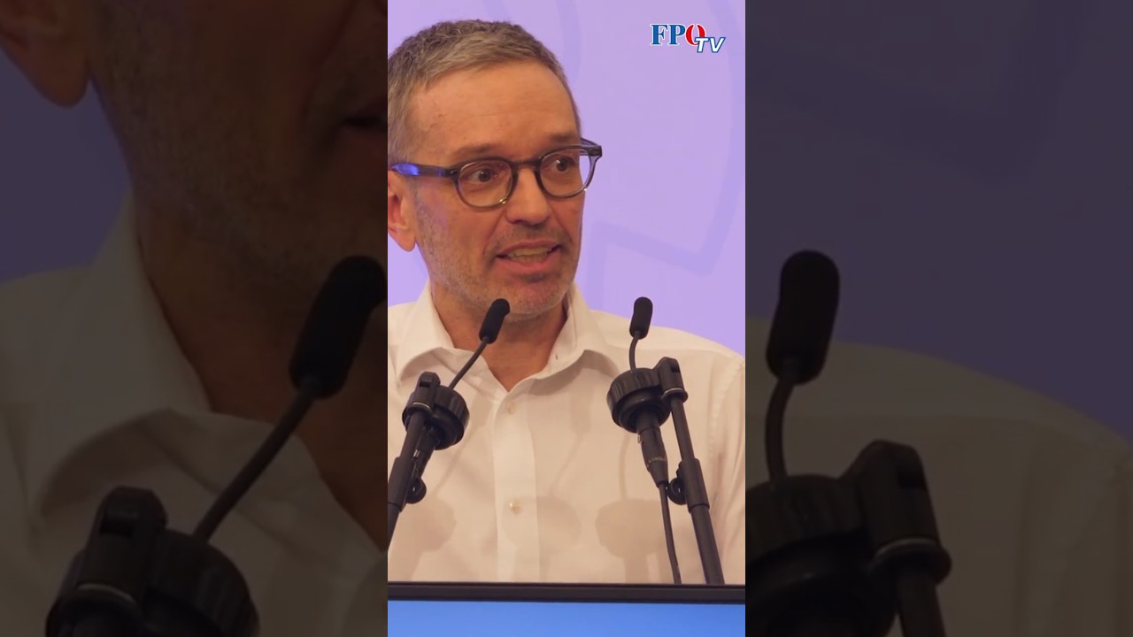 Herbert Kickl klärt auf: Wir müssen so stark wie möglich werden, um DAS zu verhindern …
