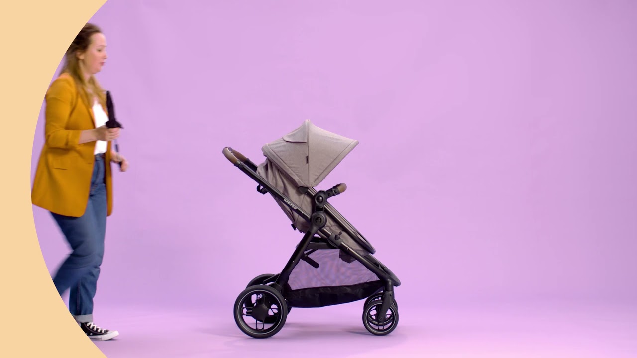 Maxi-Cosi Zelia S Trio: How to use parasol