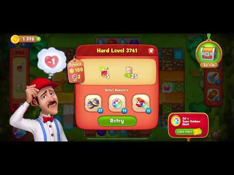 GARDENSCAPES STUCK LEVEL 3761