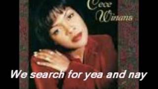 Cece Winans - Bring Back The Days Of Yea And Nay / Lyrics