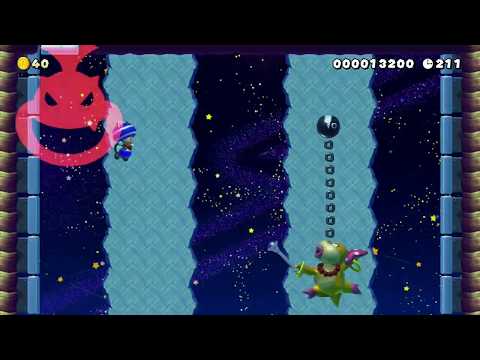 Sonic Lost World Boss Rush by Starfruity 🍄 Super Mario Maker 2 😶 No Commentary　#ace