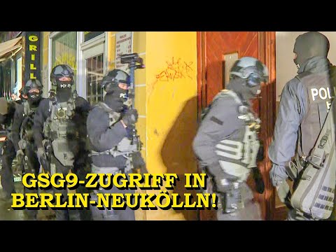 [LIVE: ZUGRIFF GSG9] - RAZZIA DER BUNDESPOLIZEI IN NEUKÖLLN - | FESTNAHME! POLIZEI gegen SCHLEUSER