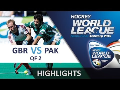 Great Britain v Pakistan Match Highlights - Antwerp Men's HWL (2015)