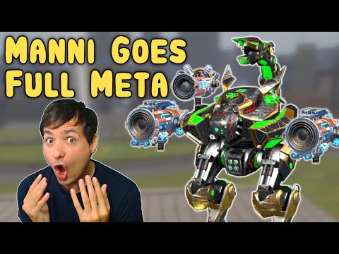 LOL! MANNI GOES FULL META! War Robots Mk2 My Account Gameplay WR