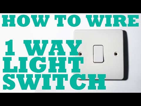 1 way light switch