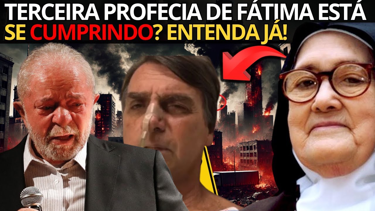 A TERCEIRA PROFECIA DE FÁTIMA JÁ COMEÇOU? O MUNDO ESTÁ EM CHOQUE!