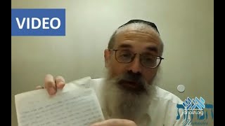 עבודה שלי בכתיבת ההנחות וחזרת השיחות - הרב דוד פלדמן שנת תש"פ