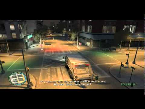 GTA 4 walkthrough part 54  taking in the trash