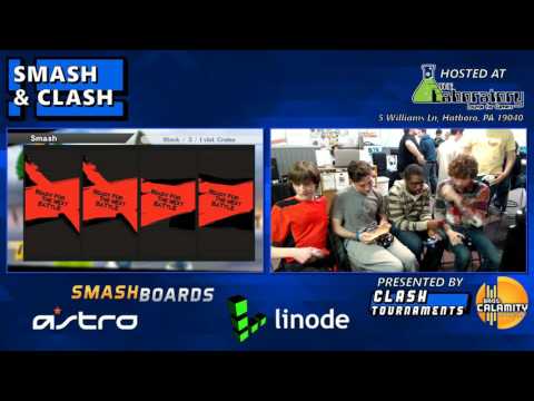 S&C 02 - Blazikus + Tsulls vs Musty + Sparky - Smash 4 Wii U