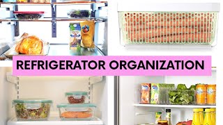 Organize your REFRIGERATOR for the HOLIDAY Season