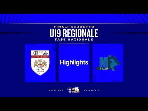 OR Reggio Emilia-Marsala Futsal 4-7 | Under 19 Regional | Playoffs | Final | Highlights