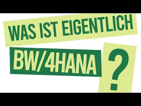 erp4students: Kurz erklärt - Was ist eigentlich BW/4HANA?