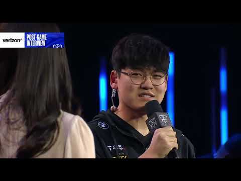 "Fnatic is really good" - T1 Gumayusi- Post-Game Interview (T1 vs Cloud9 -  Worlds 2022)