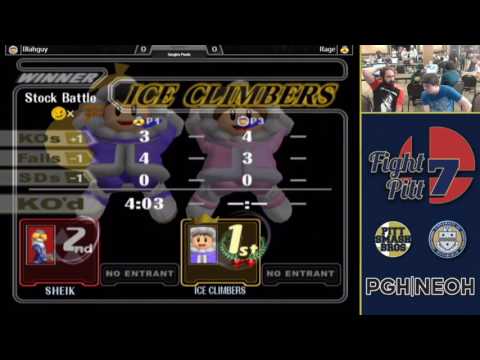 Blahguy vs Rage - Fight Pitt 7 - Melee Singles Pools