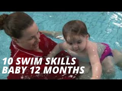 Ten Swimming Skills 12 month Old Baby