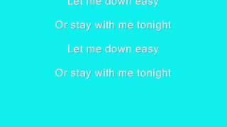 2am Club Let me down easy with lyrics HQ