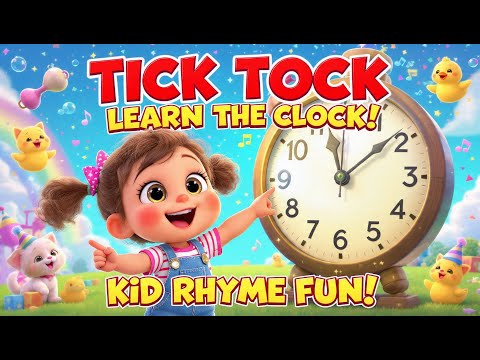 Tick Tock, Learn the Clock! ⏰♩♪ Tick Tock Time Basics