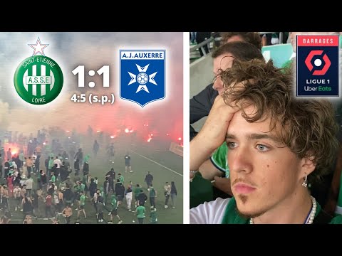 SAINTÉ RELÉGUÉ, LE STADE EN FEU... (MATCHDAY #2 • Saint-Etienne - Auxerre)