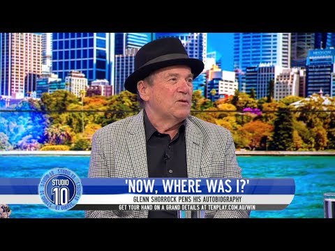 Glenn Shorrock Pens Autobiography About His Brilliant, Musical Life | Studio 10