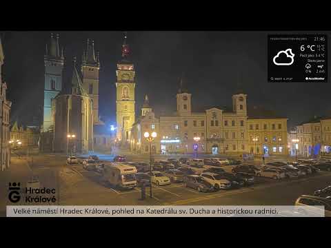 Webkamera – Velké náměstí, Hradec Králové