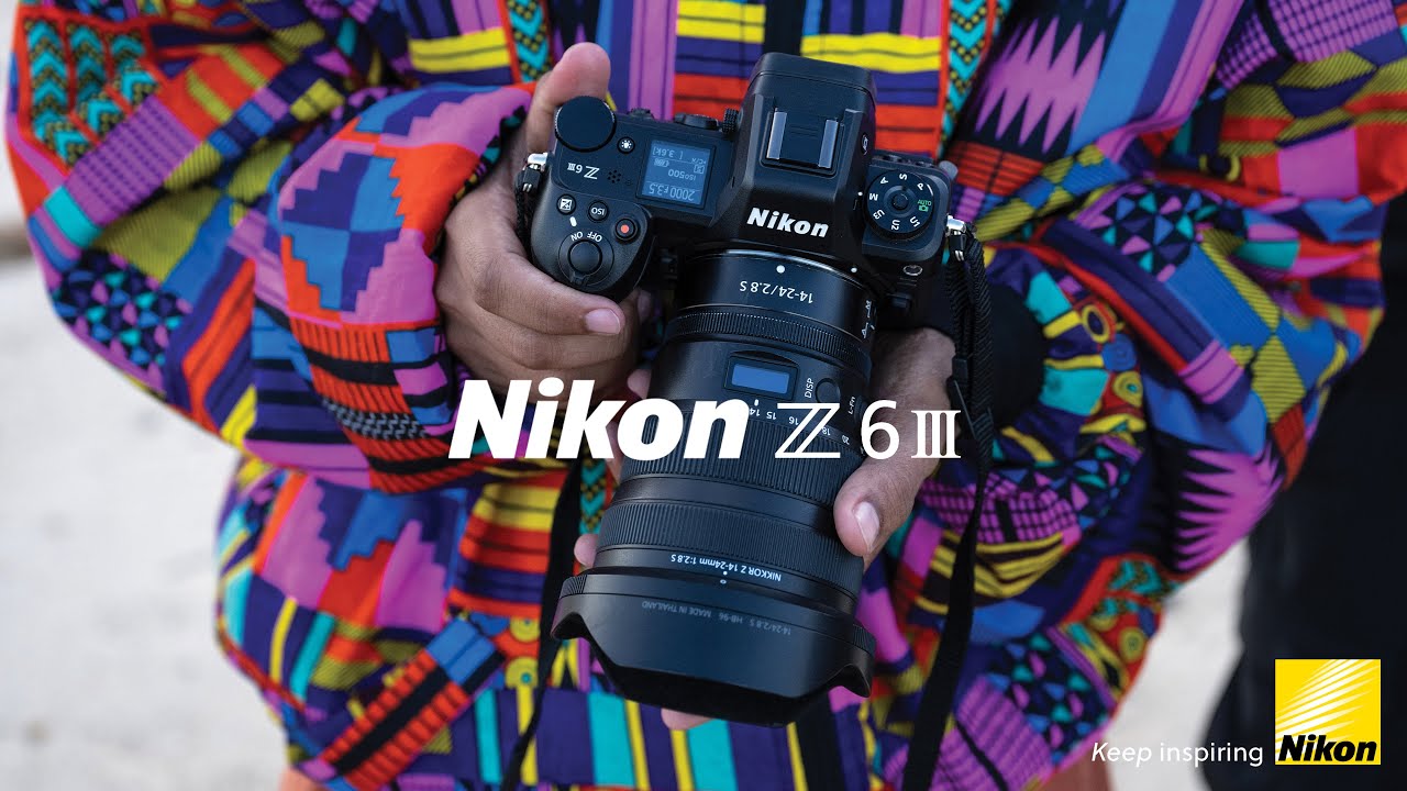 Nikon Z6 III z ob. 24-70mm f/4 S  