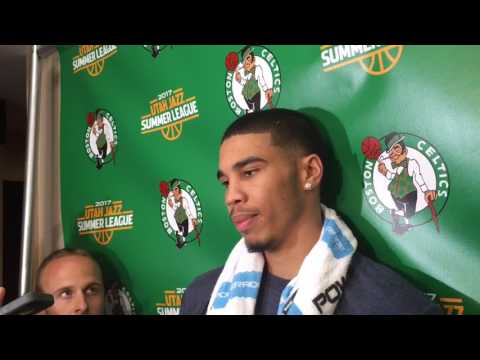 Jayson Tatum describes game winner in Boston Celtics summer league debut